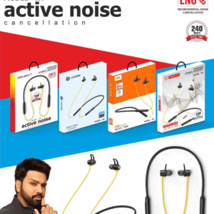 FIRE BOLTT  WIRELESS STEREO HEADSET  HIGH QUANTITY, SOUND QUALITY  MODEL - R4 active noise cancellation  ENC  ENVIRONMENTAL MODE CANCELLATION  240